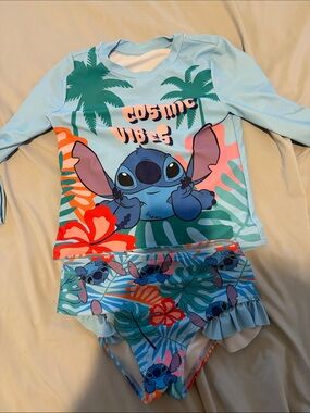 Cosmic Vibes Stitch Swimsuit Long Sleeve